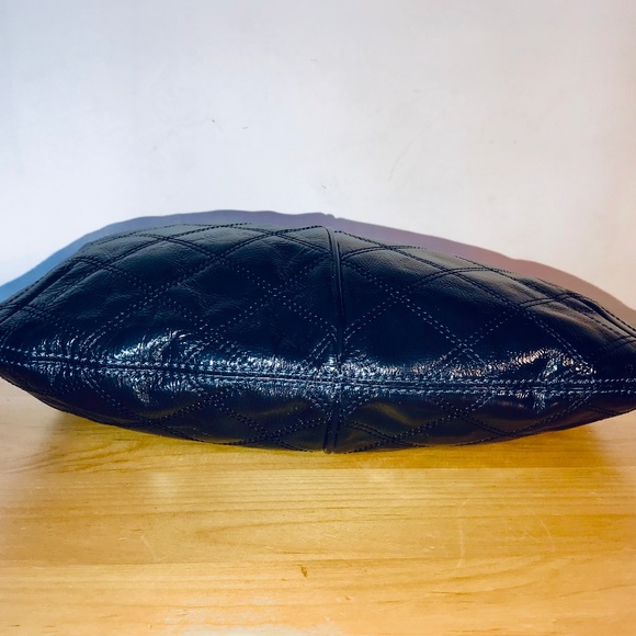 J. Crew quilted leather hobo in Navy Blue - Picture 5 of 10